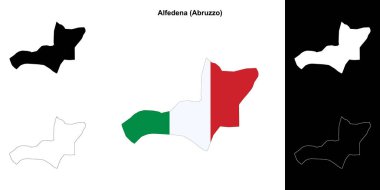 Alfedena (Abruzzo) ana hat haritası ayarlandı