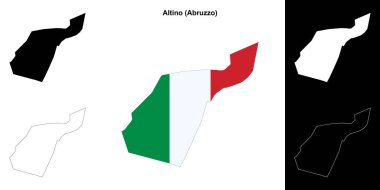 Altino (Abruzzo) ana hat haritası ayarlandı