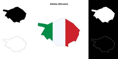 Ateleta (Abruzzo) ana hat haritası ayarlandı