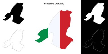 Barisciano (Abruzzo) ana hat haritası ayarlandı