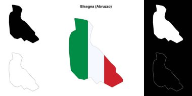 Bisegna (Abruzzo) ana hat haritası ayarlandı