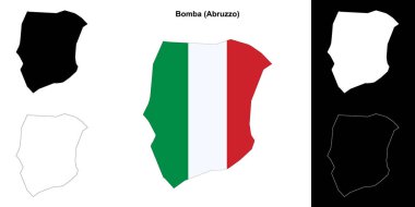 Bomba (Abruzzo) ana hat haritası ayarlandı