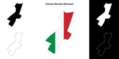 Canosa Sannita (Abruzzo) ana hat haritası ayarlandı