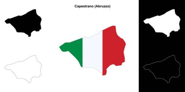 Capestrano (Abruzzo) ana hat haritası ayarlandı