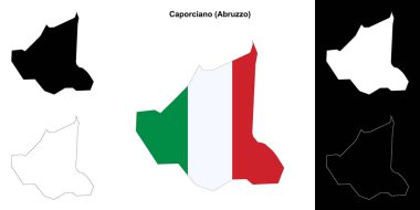 Caporciano (Abruzzo) ana hat haritası ayarlandı