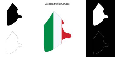 Casacanditella (Abruzzo) ana hat haritası ayarlandı