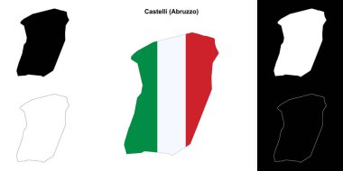 Castelli (Abruzzo) ana hat haritası ayarlandı