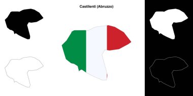 Castilenti (Abruzzo) ana hat haritası ayarlandı