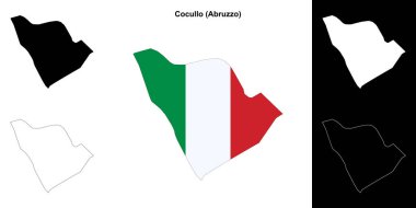 Cocullo (Abruzzo) ana hat haritası seti