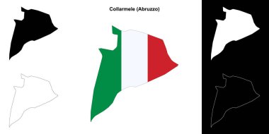 Yaka (Abruzzo) dış hat haritası seti