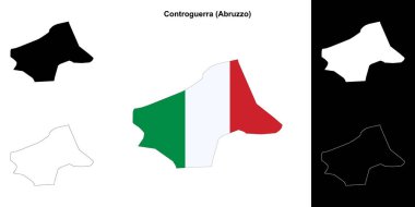 Controguerra (Abruzzo) ana hat haritası ayarlandı