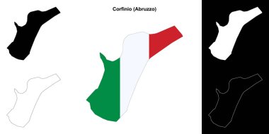 Corfinio (Abruzzo) ana hat haritası ayarlandı
