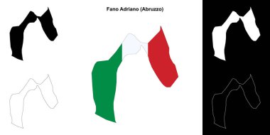 Fano Adriano (Abruzzo) ana hat haritası ayarlandı