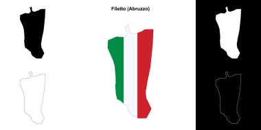 Filetto (Abruzzo) ana hat haritası ayarlandı