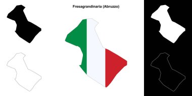 Fresagrandinaria (Abruzzo) ana hat haritası seti