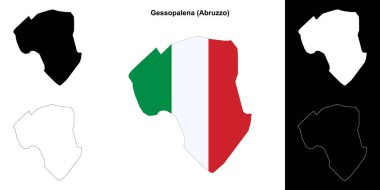 Gessopalena (Abruzzo) ana hat haritası ayarlandı