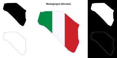 Mozzagrogna (Abruzzo) ana hat haritası ayarlandı