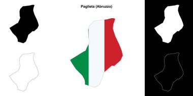 Paglieta (Abruzzo) ana hat haritası ayarlandı