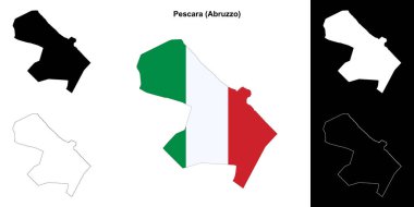 Pescara (Abruzzo) ana hat haritası ayarlandı