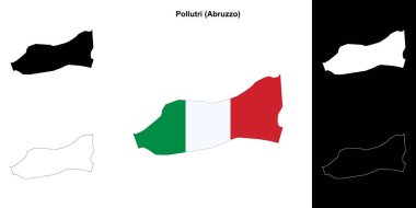 Pollutri (Abruzzo) ana hat haritası ayarlandı