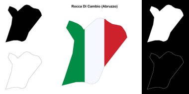 Rocca Di Cambio (Abruzzo) ana hat haritası ayarlandı