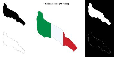 Roccamorice (Abruzzo) ana hat haritası ayarlandı