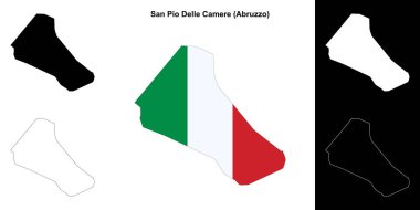 San Pio Delle Kamerası (Abruzzo) ana hat haritası ayarlandı