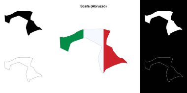 Scafa (Abruzzo) ana hat haritası ayarlandı