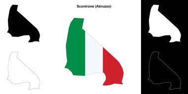Scontrone (Abruzzo) ana hat haritası ayarlandı