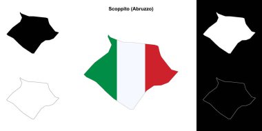 Scoppito (Abruzzo) ana hat haritası ayarlandı