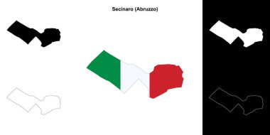 Secinaro (Abruzzo) ana hat haritası ayarlandı