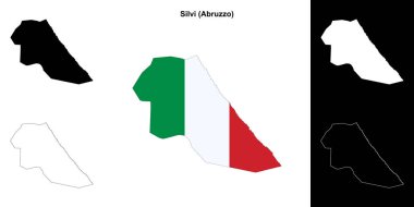 Silvi (Abruzzo) ana hat haritası seti