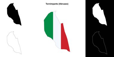 Tornimparte (Abruzzo) ana hat haritası ayarlandı