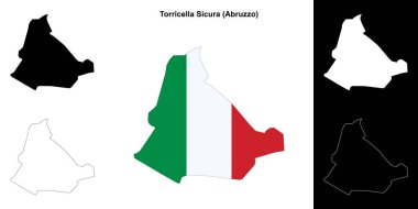 Torricella Sicura (Abruzzo) ana hat haritası ayarlandı