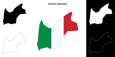 Tossicia (Abruzzo) ana hat haritası ayarlandı
