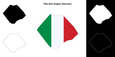 Villa Sant Angelo (Abruzzo) ana hat haritası ayarlandı
