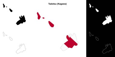 Tadotsu (Kagawa) ana hat haritası ayarlandı