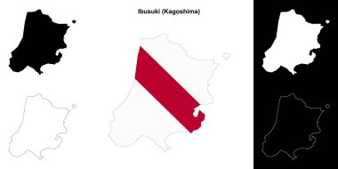 Ibusuki (Kagoshima) ana hat haritası ayarlandı