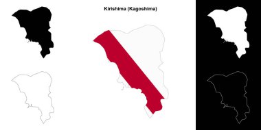 Kirishima (Kagoshima) ana hat haritası ayarlandı