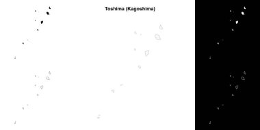 Toshima (Kagoshima) ana hat haritası ayarlandı