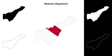 Wadomari (Kagoshima) ana hat haritası ayarlandı