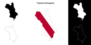 Fujisawa (Kanagawa) ana hat haritası ayarlandı