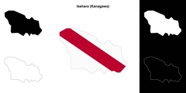 Isehara (Kanagawa) ana hat haritası ayarlandı