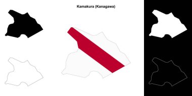 Kamakura (Kanagawa) ana hat haritası ayarlandı