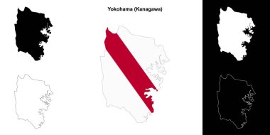 Yokohama (Kanagawa) ana hat haritası ayarlandı