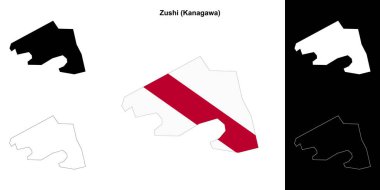 Zushi (Kanagawa) ana hat haritası ayarlandı