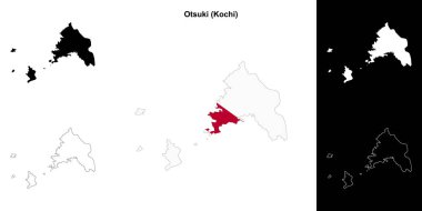 Otsuki (Kochi) ana hat haritası seti
