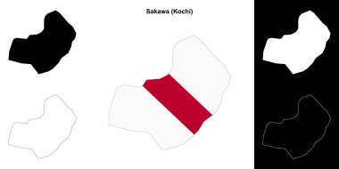 Sakawa (Kochi) ana hat haritası ayarlandı