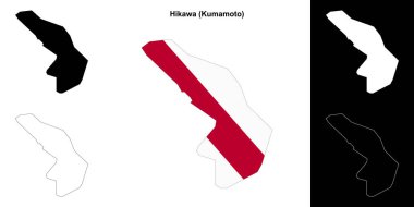 Hikawa (Kumamoto) ana hat haritası ayarlandı