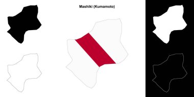 Mashiki (Kumamoto) ana hat haritası ayarlandı